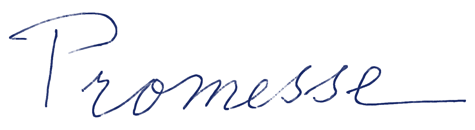 Promesse &mdash; written in the Mother&rsquo;s own hand